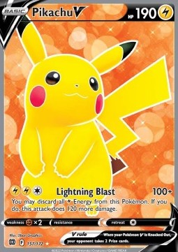 Pikachu V (BRS 157) Astri Lucenti