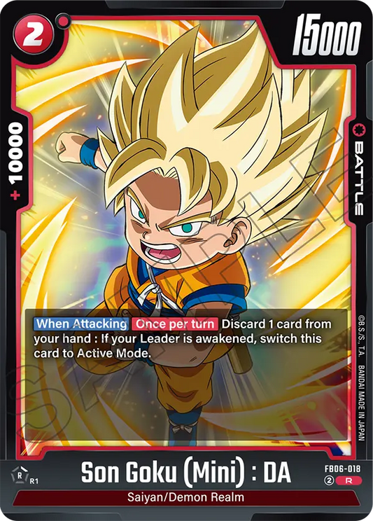 FB06-018 Son Goku (Mini) : DA