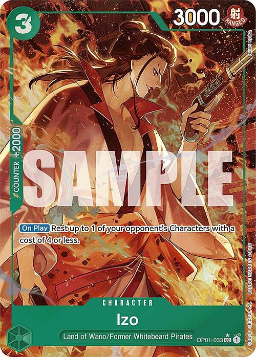Izo (Alternate Art) Izo PRB-01: The Best - Premium Booster