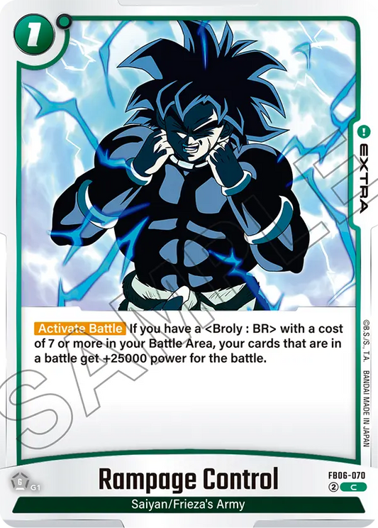 FB06-070 Rampage Control