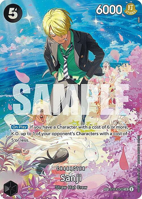 🇬🇧 Sanji Special Rare — OP-10: Royal Blood