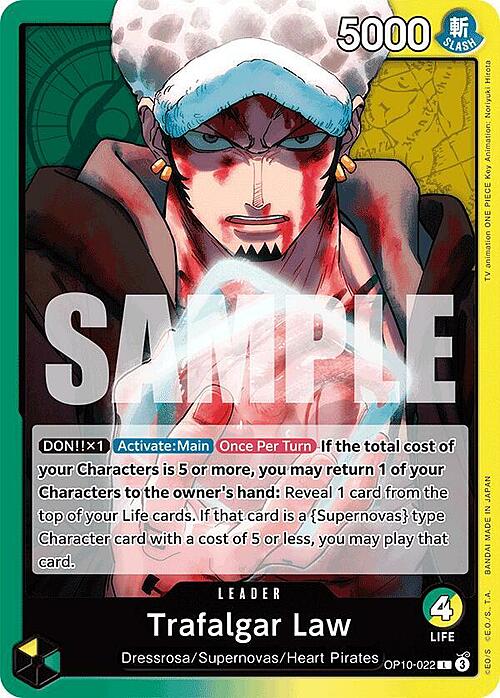 🇬🇧 Trafalgar Law — OP-10: Royal Blood