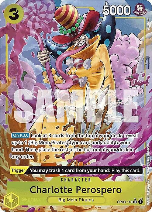 Charlotte Perospero (Alternate Art) Charlotte Perospero PRB-01: The Best - Premium Booster