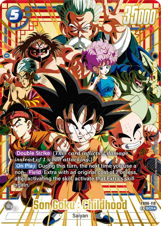 FB06-119 Son Goku : Childhood ALT ALTERNATIVA ALTERNATIVE