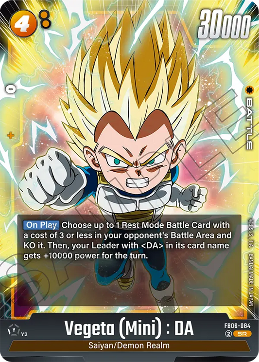 FB06-084 Vegeta (Mini) : DA