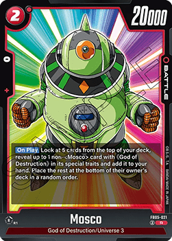 Mosco (FB05-021) [Fusion World] New Adventure [Fusion World]