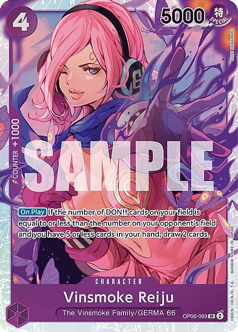 Vinsmoke Reiju Vinsmoke Reiju OP-06: Wings of the Captain