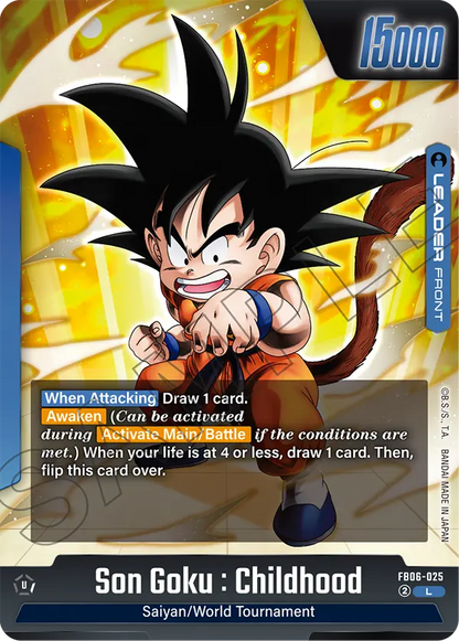 FB06-025 Son Goku : Childhood
