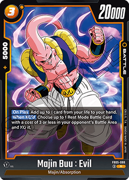 Majin Buu : Evil (FB05-086) [Fusion World] New Adventure [Fusion World]