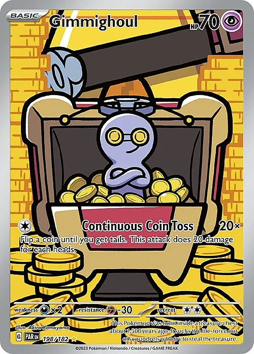 🇮🇹ITA Gimmighoul(198/182)Gimmighoul Paradox Rift