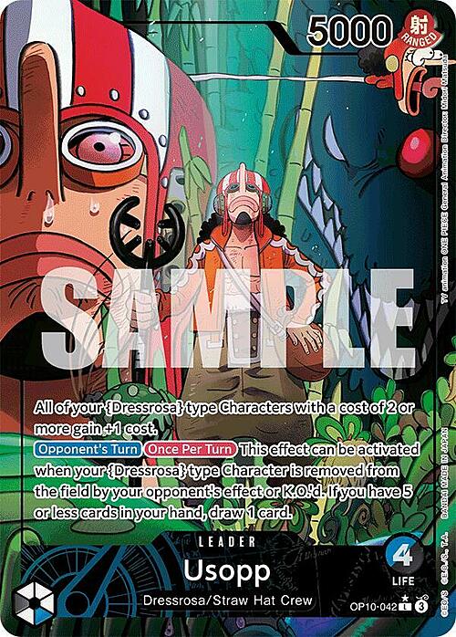 🇬🇧 Usopp Alternate Art — OP-10: Royal Blood