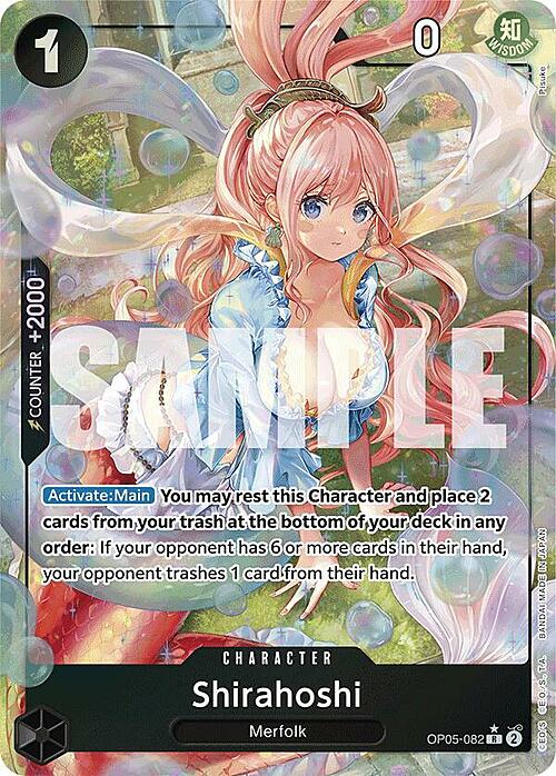 Shirahoshi (Alternate Art) Shirahoshi PRB-01: The Best - Premium Booster