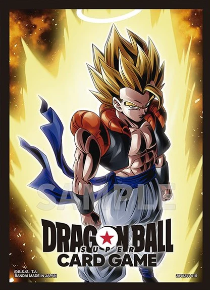 Sleeves Dragon Ball Super Card Game Fusion World Gogeta 64 Bustine Protettive ITA