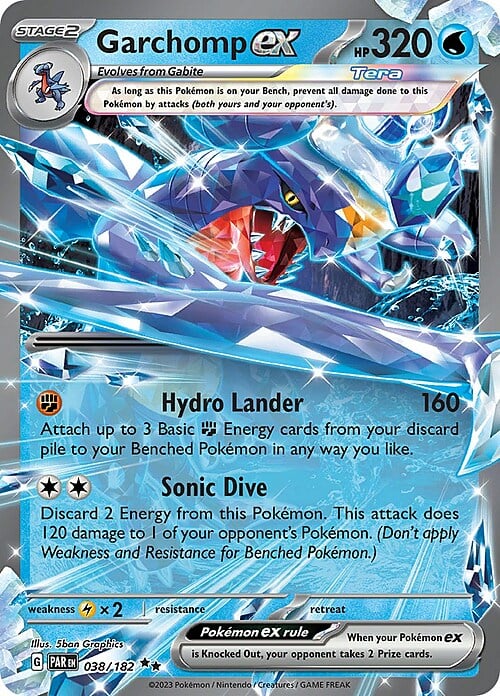 Garchomp ex(038/182)