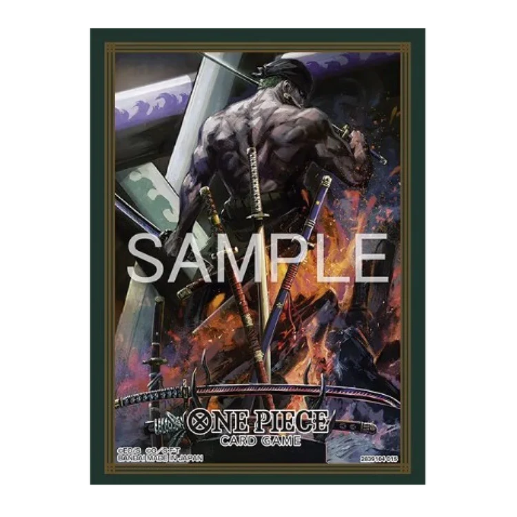 One Piece Official Card Game Sleeves Vol.14 - 70 Proteggi Carte Standard Roronoa Zoro ENG