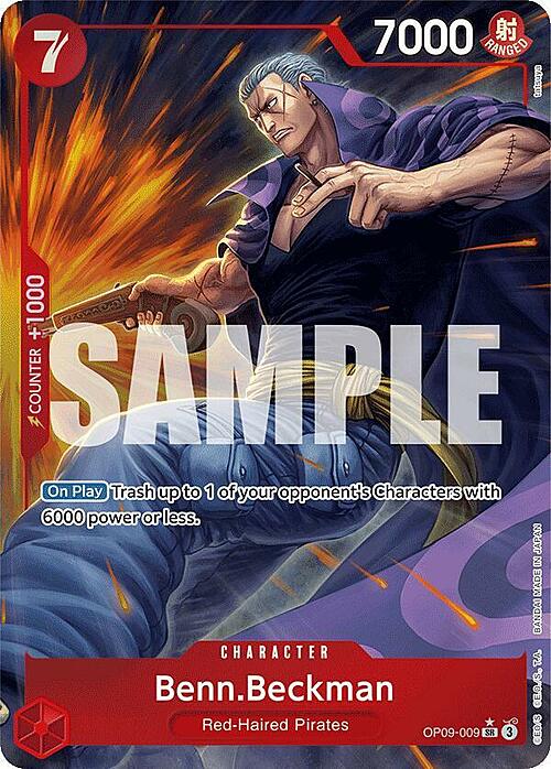 Benn Beckman( Alternate Art)Benn.Beckman OP-09: Emperors in the New World OP09