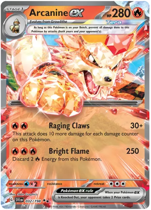 Arcanine ex(032/198)