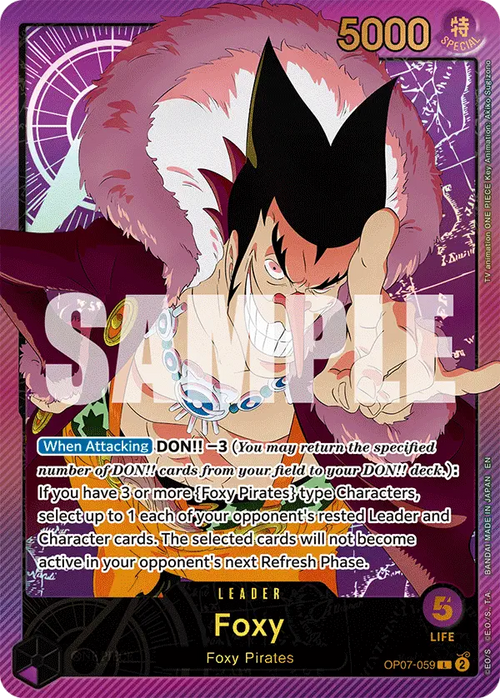 FOXY OP07-059 EB02 VERSION