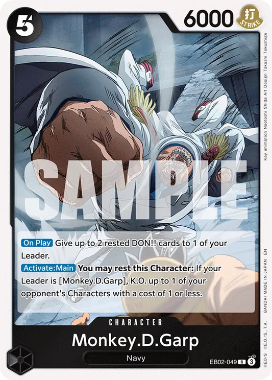 MONKEY D GARP EB02-049