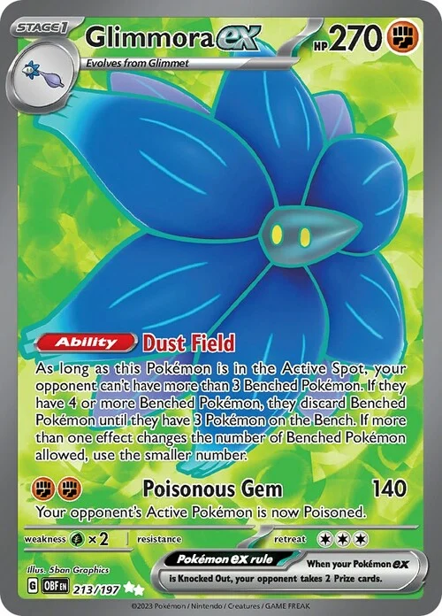 🇮🇹ITA Glimmora ex(213/197)Glimmora ex Obsidian Flames