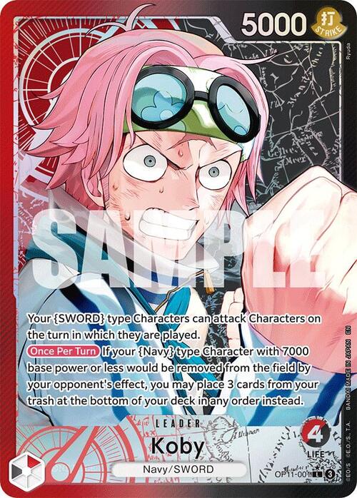 Koby (Alternate Art) Koby OP-11: A Fist of Divine Speed