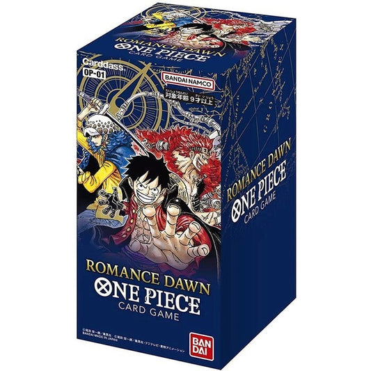 One Piece Card Game Box (24 Bustine) OP-01 OP01 Romance Dawn JAP