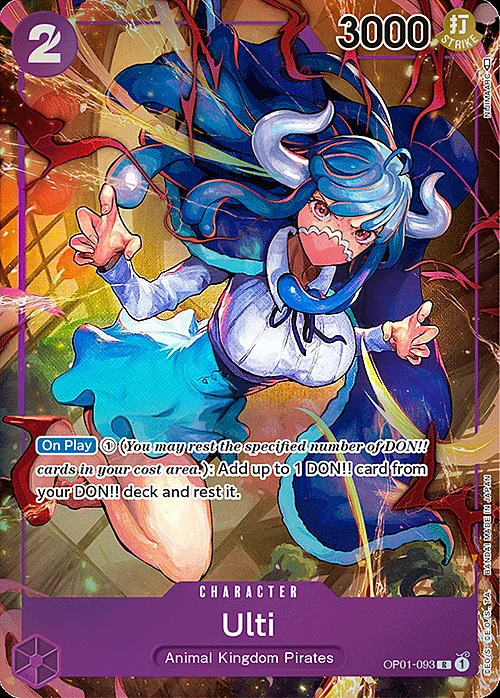 Ulti (Alternate Art | Fixed Reprint) Ulti OP-01: Romance Dawn