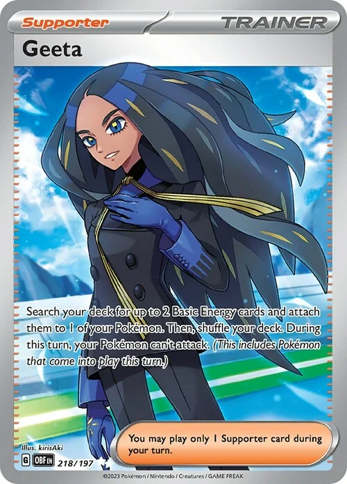🇮🇹ITA Alisma(218/197)Geeta Obsidian Flames