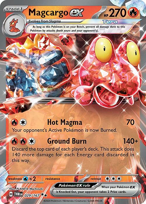 Magcargo ex(029/167)