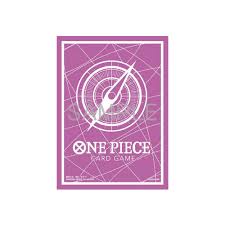 One Piece Card Game - Sleeves Standard Purple Official Sleeves 13 - 70 Bustine Protettive