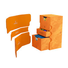 Gamegenic Stronghold 200+ XL Orange - Deck Box Convertibile