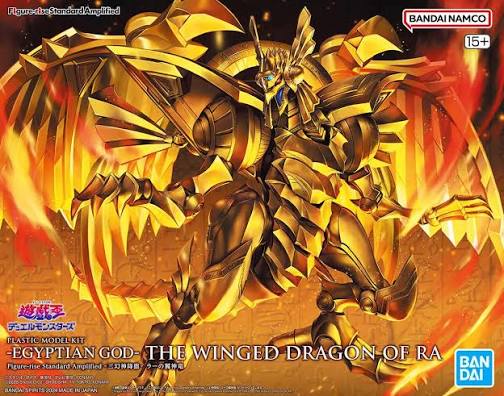 Bandai Figure - Rise Standard Amplified Egyptian God The Winged Dragon of Ra - Model Kit Yu - Gi - Oh!