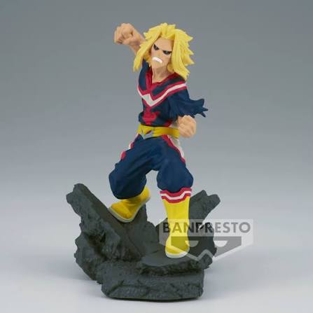 Banpresto My Hero Academia All Might Figure Combination Battle 1/2 9 cm Statuetta