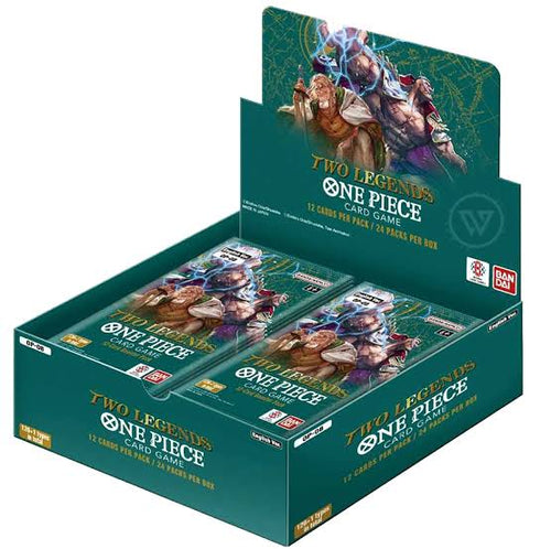 One Piece Card Game OP - 08 Two Legends Booster Box ENG - 24 Bustine