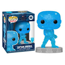 Funko POP! Marvel Studio - Captain America - Art Series - Figure 46