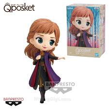 Disney Characters Frozen 2 Anna Ver.a Q Posket Figura 14cm Banpresto