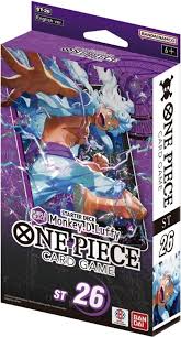 Starter Deck One Piece PURPLE BLACK Monkey-D-luffy ST 26 ENG