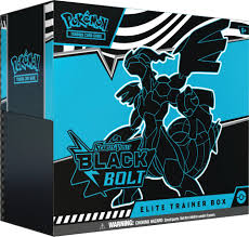 Scarlatto e Violetto - Luce Nera - Set Allenatore Fuoriclasse - Scarlet and Violet - Black Bolt - Elite Trainer Box - ETB - INGLESE