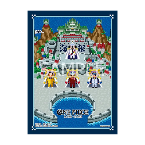 One Piece Card Game Sleeves I Tre Ammiragli Set 15 - Bustine Protettive Ufficiali