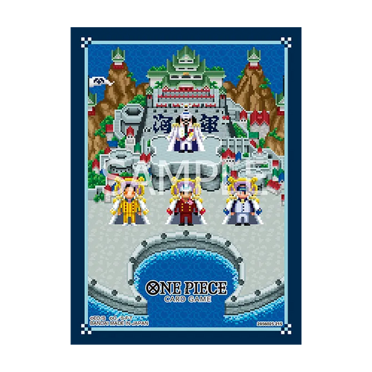 One Piece Card Game Sleeves I Tre Ammiragli Set 15 - Bustine Protettive Ufficiali