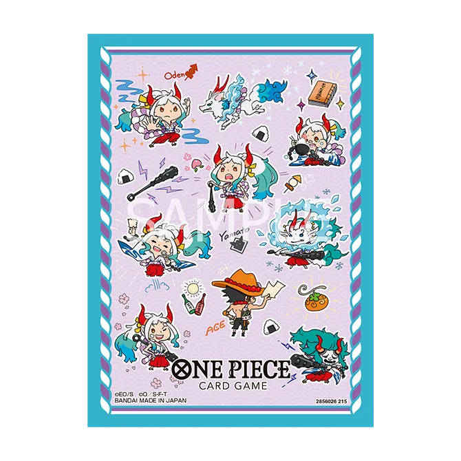 One Piece Card Game Sleeve Set 15 Yamato 70 Bustine Protettive ENG