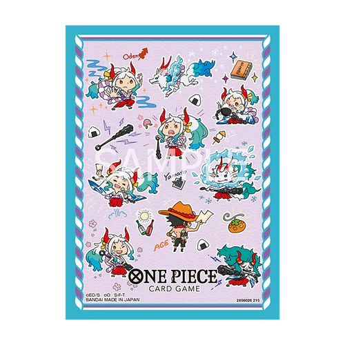 One Piece Card Game Sleeve Set 15 Yamato 70 Bustine Protettive ENG