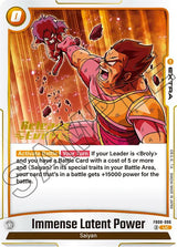 NM / Giapponese / Prereleasestamped - Fusion World Saiyan S Pride Pre Release.