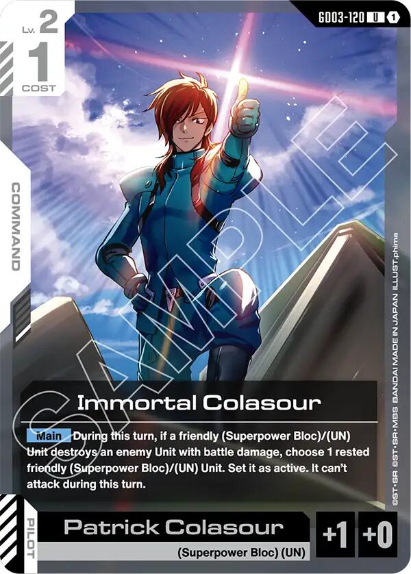 Immortal Colasour GD03-120 [ Inglese / Giapponese ]