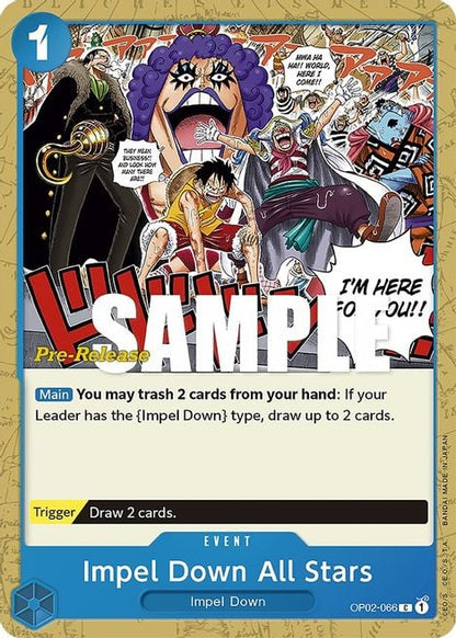 Impel Down All Stars OP02-066 [ Inglese / Giapponese / Francese / Cinese Semplificato ]