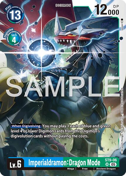 Imperialdramon Dragon Mode ST9-06 [ Inglese / Giapponese ]