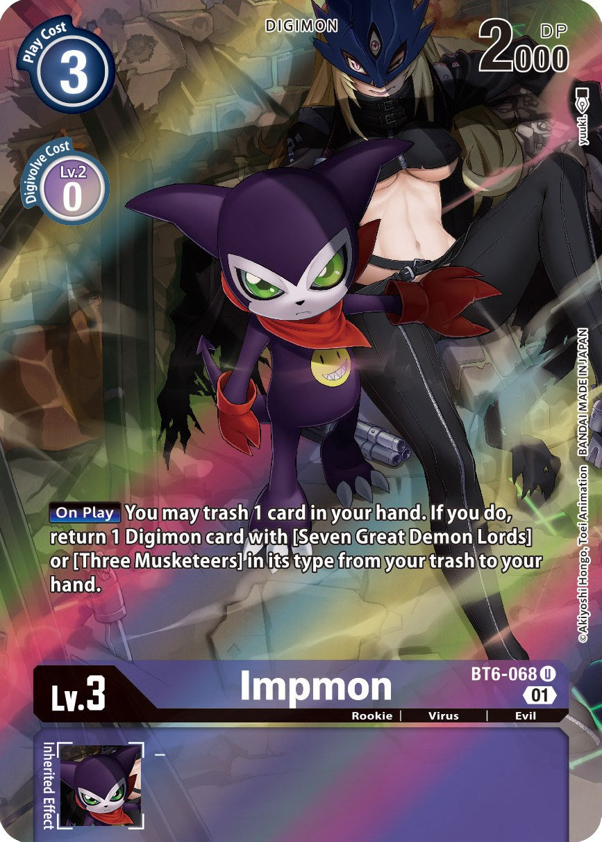 Impmon BT6-068 [ Inglese / Giapponese ]