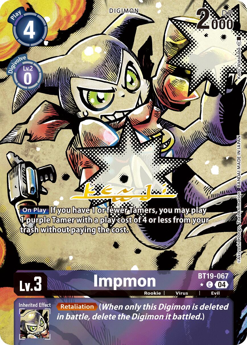 Impmon BT19-067 [ Inglese / Giapponese ]