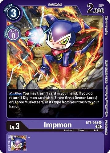 Impmon BT6-068 [ Inglese / Giapponese ]