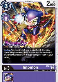 BEELZEMONCUP - Starter Deck Promos - BT6